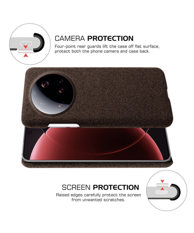 Coque Xiaomi 15 Ultra revêtement tissu