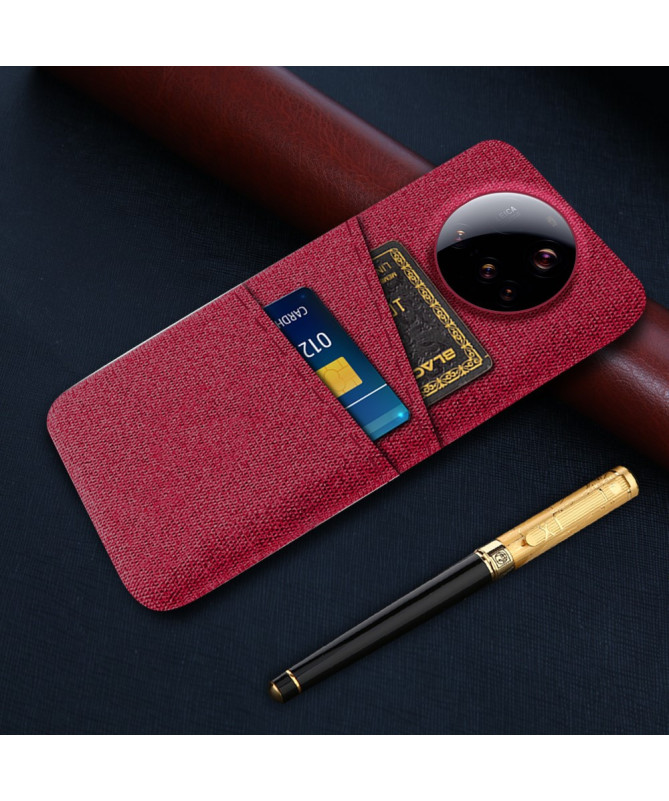KORTHA - Coque Xiaomi 15 Ultra en Tissu avec Double Rangement