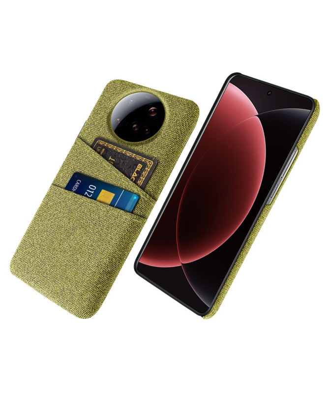 KORTHA - Coque Xiaomi 15 Ultra en Tissu avec Double Rangement