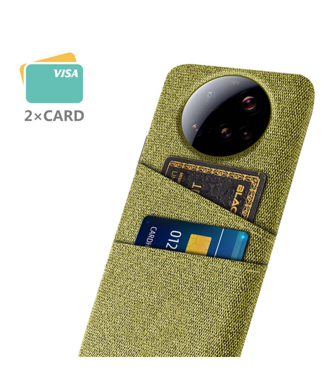 KORTHA - Coque Xiaomi 15 Ultra en Tissu avec Double Rangement
