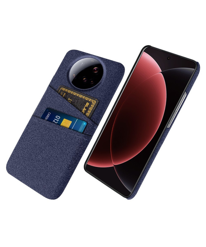 KORTHA - Coque Xiaomi 15 Ultra en Tissu avec Double Rangement