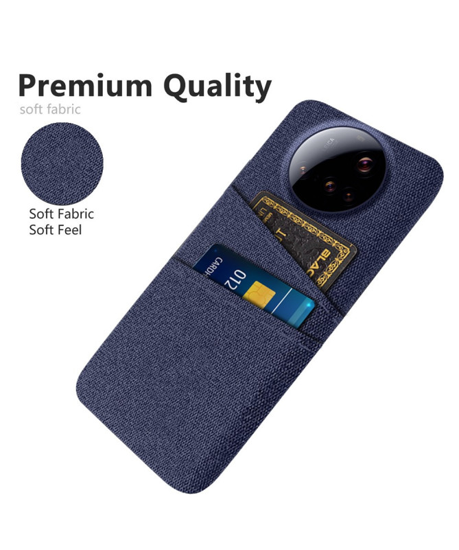 KORTHA - Coque Xiaomi 15 Ultra en Tissu avec Double Rangement