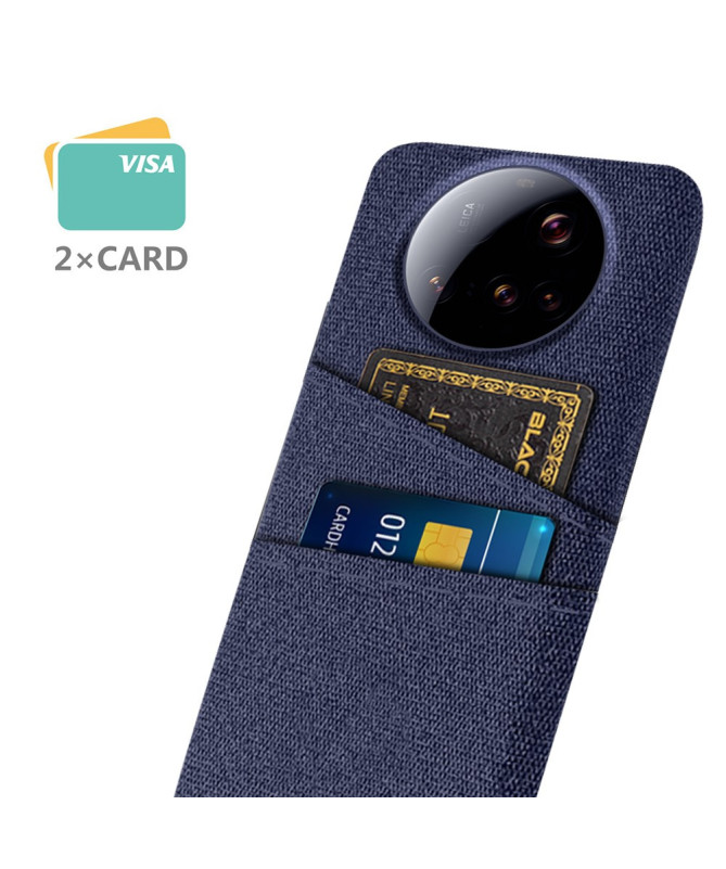 KORTHA - Coque Xiaomi 15 Ultra en Tissu avec Double Rangement