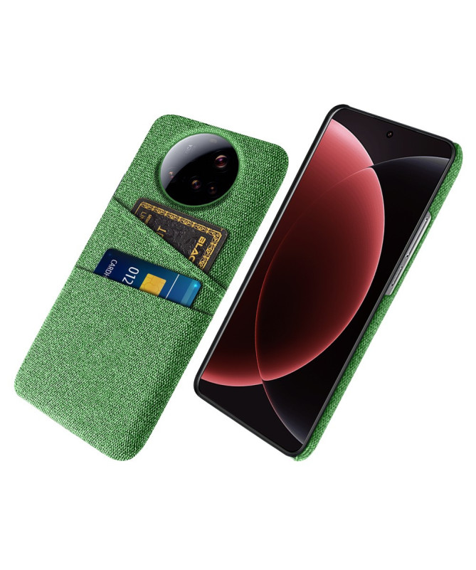 KORTHA - Coque Xiaomi 15 Ultra en Tissu avec Double Rangement