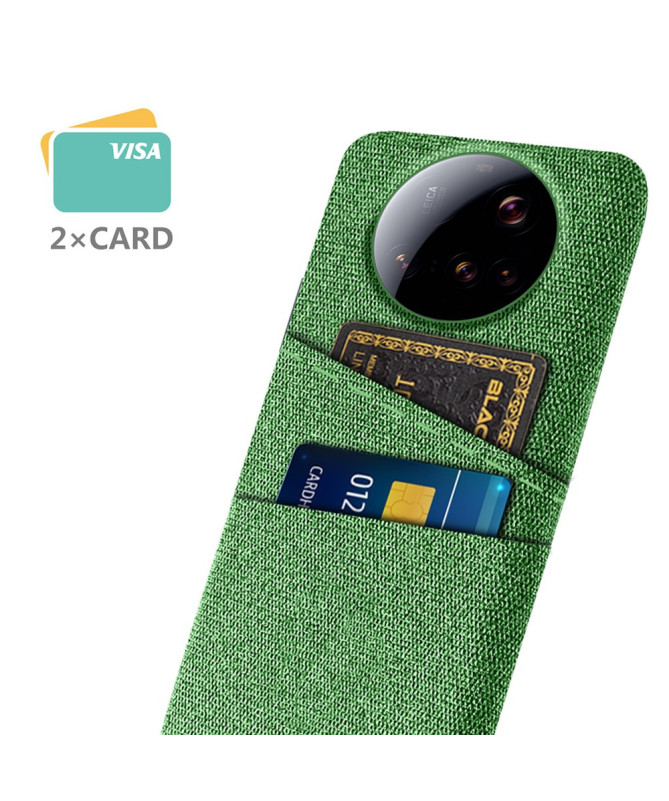 KORTHA - Coque Xiaomi 15 Ultra en Tissu avec Double Rangement