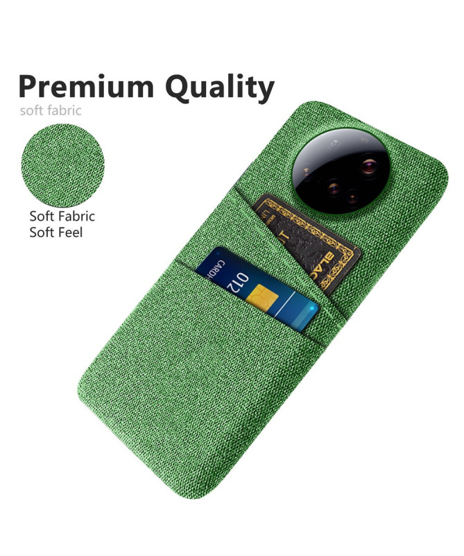 KORTHA - Coque Xiaomi 15 Ultra en Tissu avec Double Rangement