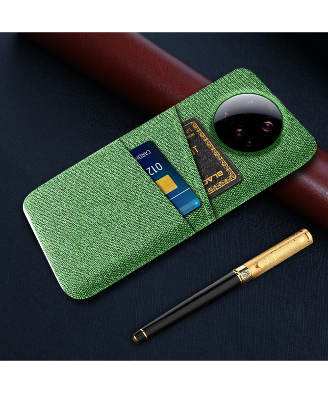 KORTHA - Coque Xiaomi 15 Ultra en Tissu avec Double Rangement