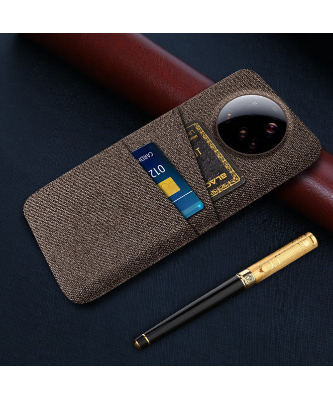 KORTHA - Coque Xiaomi 15 Ultra en Tissu avec Double Rangement