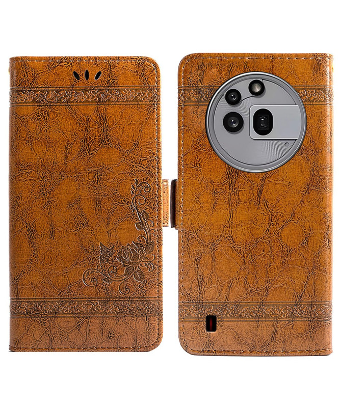 Housse Nothing Phone (3a) Pro Fleurs Vintage