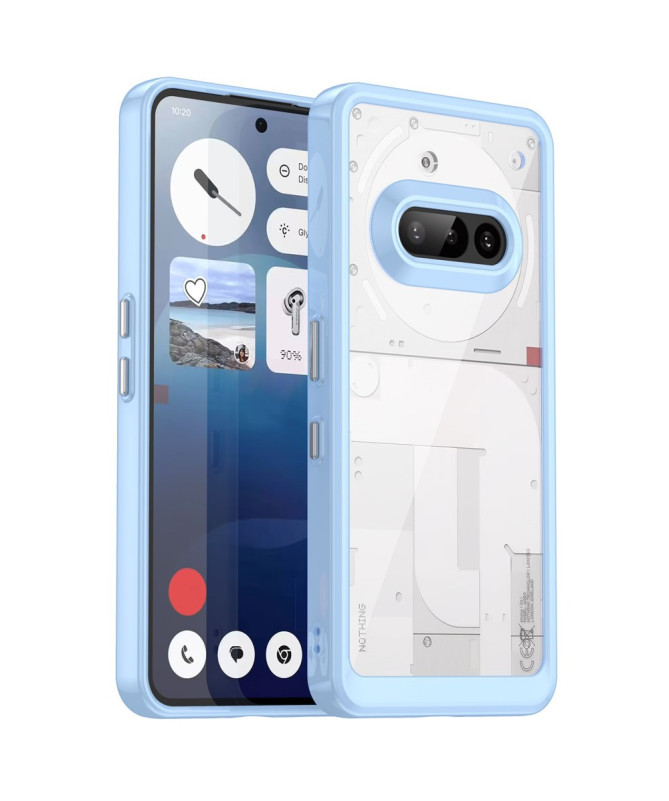Coque Nothing Phone (3a) Transparente Contour Coloré