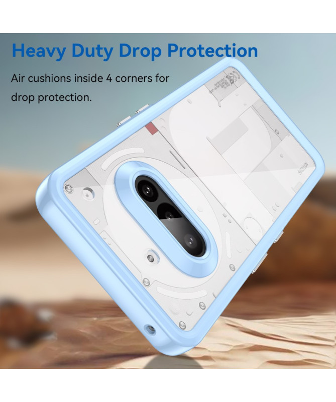 Coque Nothing Phone (3a) Transparente Contour Coloré