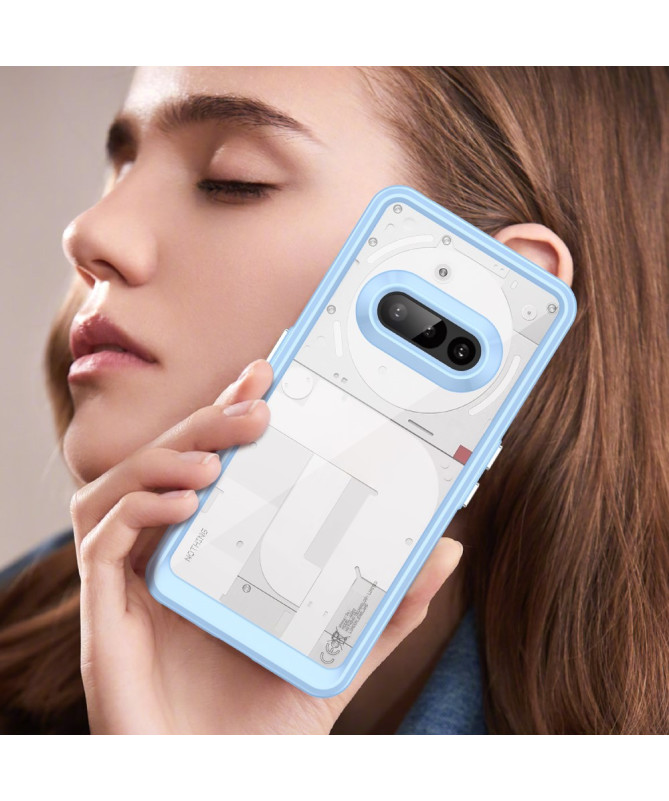 Coque Nothing Phone (3a) Transparente Contour Coloré
