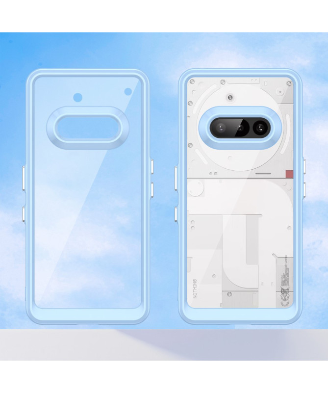 Coque Nothing Phone (3a) Transparente Contour Coloré