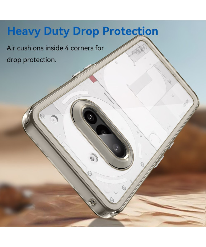 Coque Nothing Phone (3a) Transparente Contour Coloré