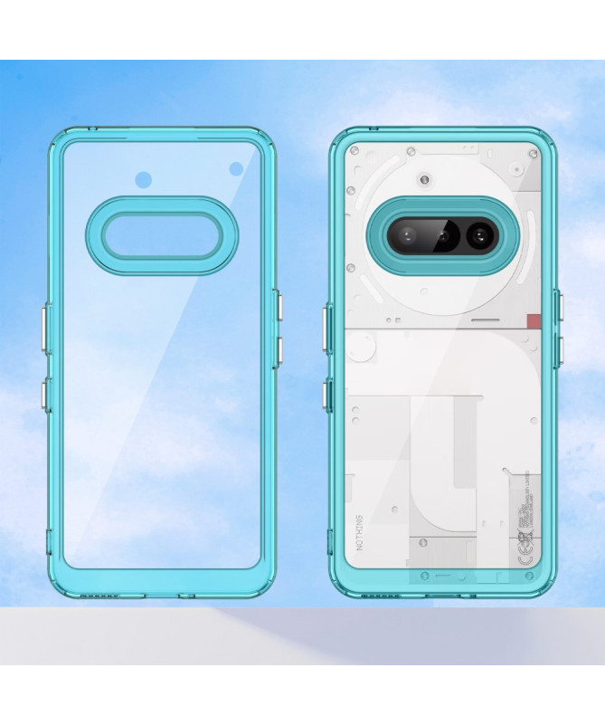 Coque Nothing Phone (3a) Transparente Contour Coloré
