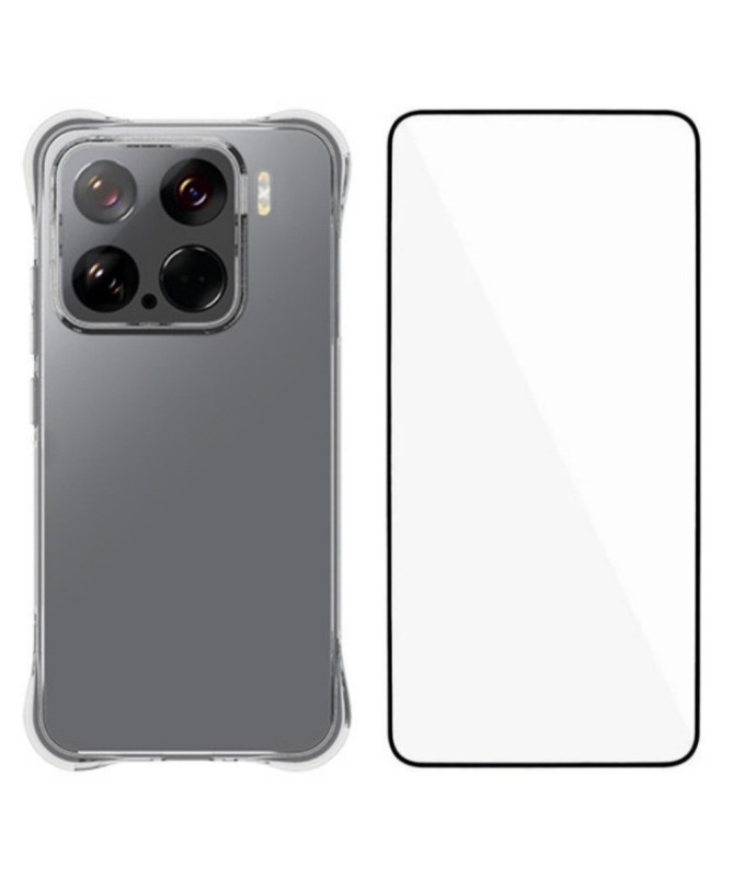 Pack Xiaomi 15 Coque Transparente + Verre Trempé