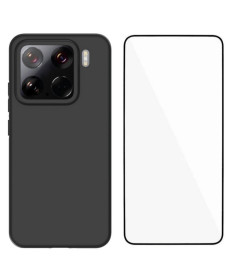 Pack Xiaomi 15 Coque TPU Mat + Verre Trempé