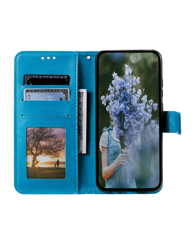 Housse Xiaomi 15 Mandala Soleil Bleu clair - photo 2