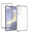 Pack Samsung Galaxy A26 5G Coque Transparente + Verre Trempé
