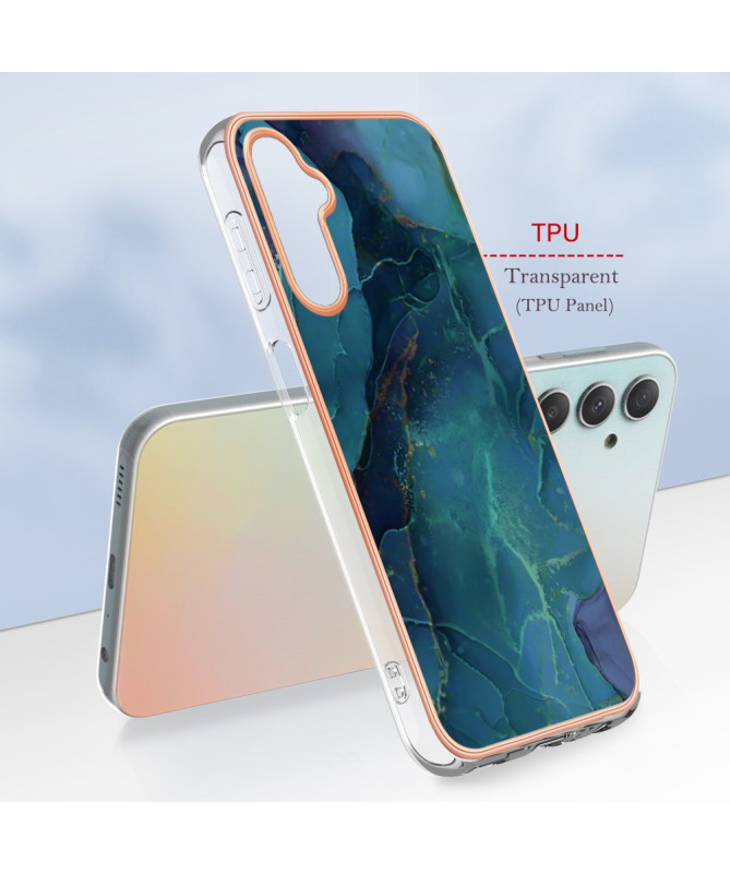 Coque Samsung Galaxy A26 5G Marbre Vert Émeraude