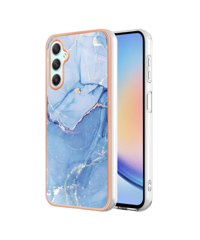 Coque Samsung Galaxy A26 5G Marbre Bleu