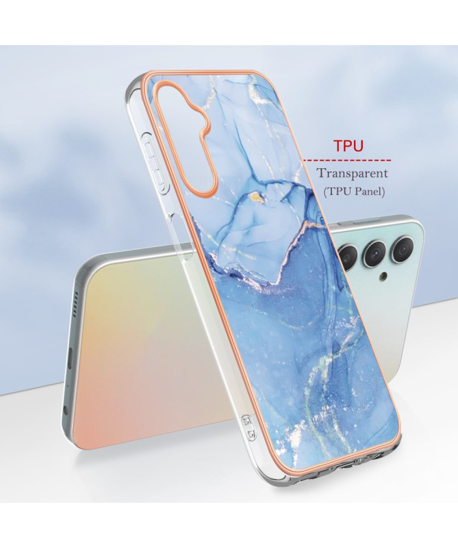 Coque Samsung Galaxy A26 5G Marbre Bleu