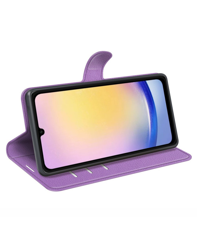 Étui Samsung Galaxy A26 5G style cuir porte cartes