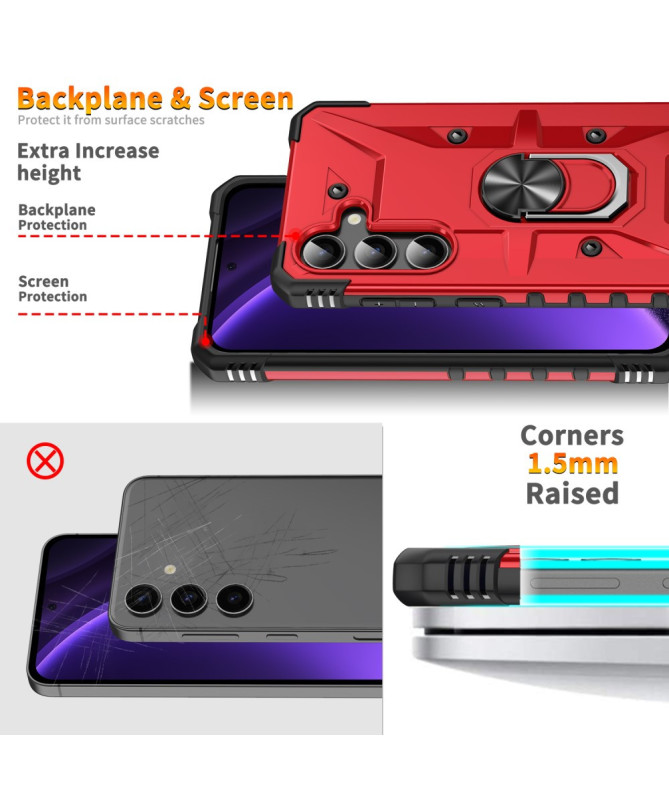 Coque Samsung Galaxy A26 5G avec anneau rotatif | Defender