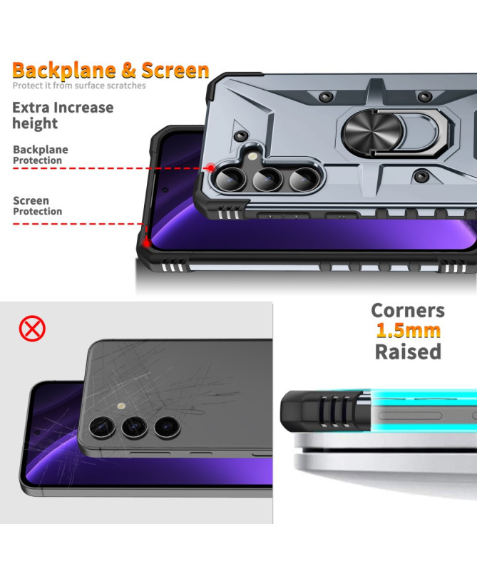 Coque Samsung Galaxy A26 5G avec anneau rotatif | Defender