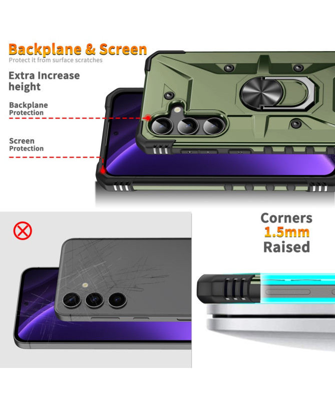 Coque Samsung Galaxy A26 5G avec anneau rotatif | Defender