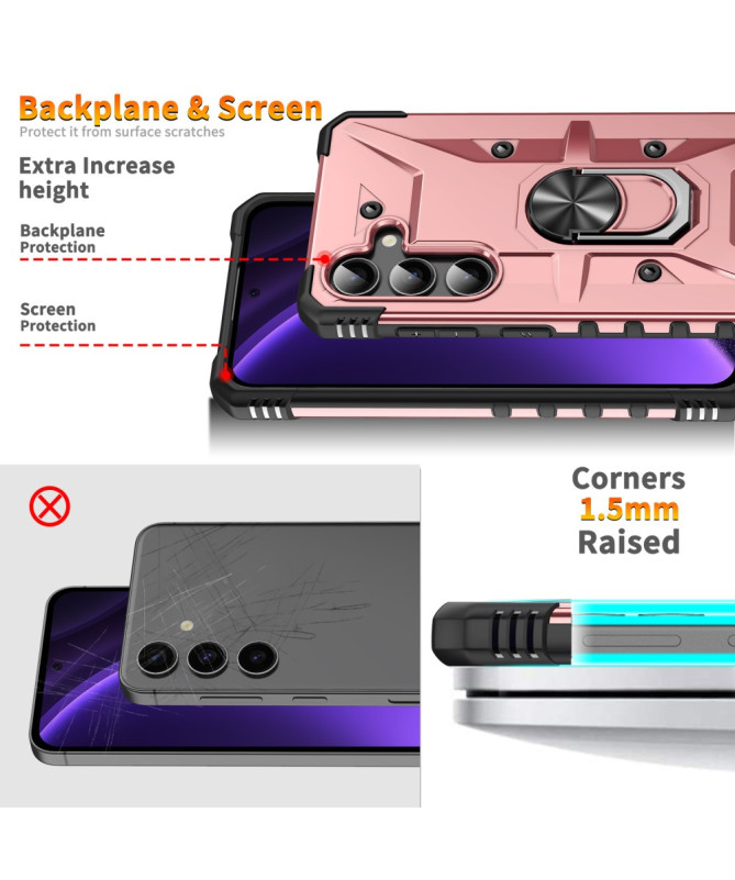 Coque Samsung Galaxy A26 5G avec anneau rotatif | Defender