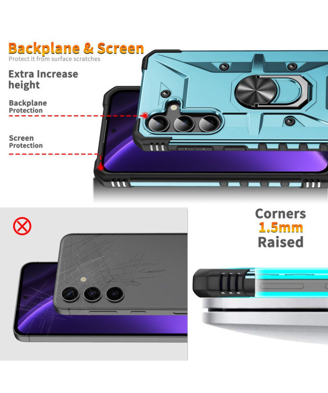 Coque Samsung Galaxy A26 5G avec anneau rotatif | Defender