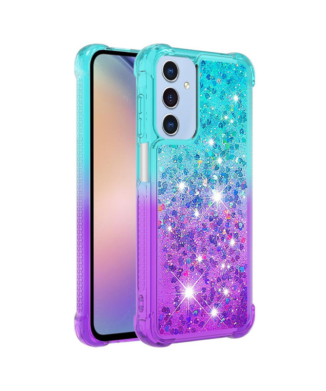 Coque Samsung Galaxy A26 5G | Liquid Gradient et Paillettes