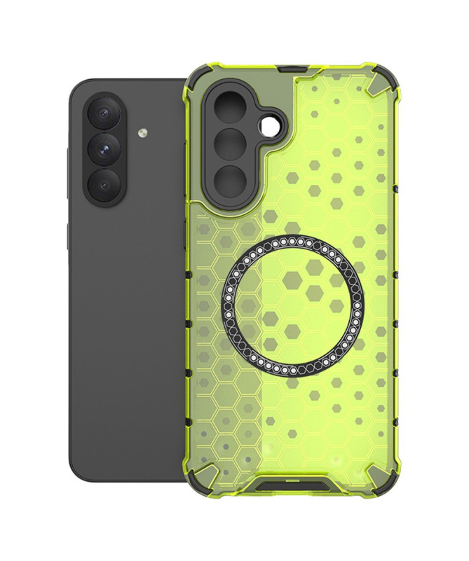 Coque Samsung Galaxy A26 5G Design Alvéolé Compatible MagSafe