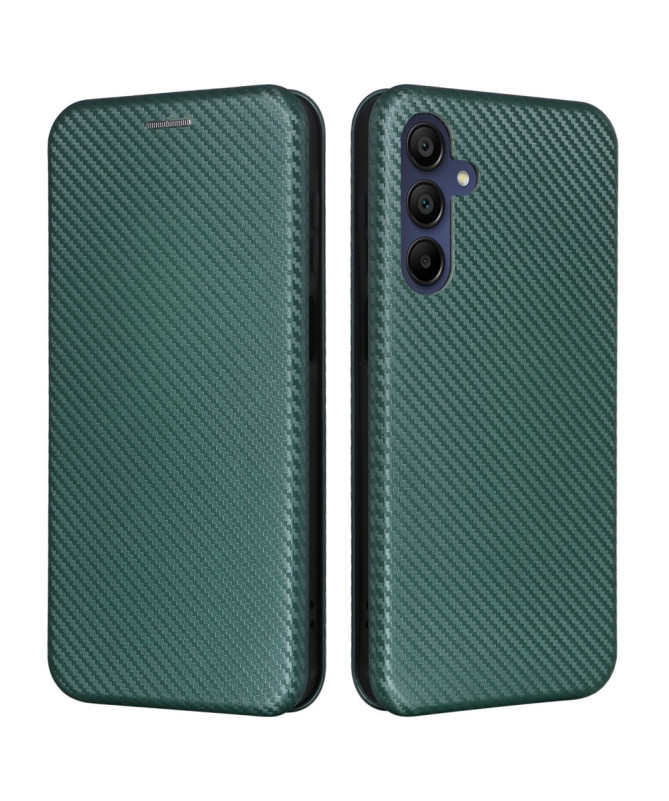 Flip Cover Samsung Galaxy A26 5G design fibre de carbone
