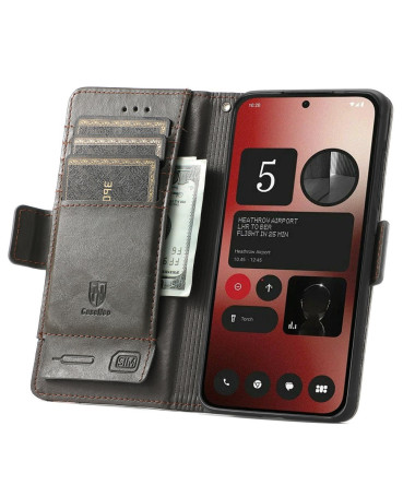 Housse Nothing Phone (2a) / (2a) Plus Flip Business | Vestro Gris - photo 18