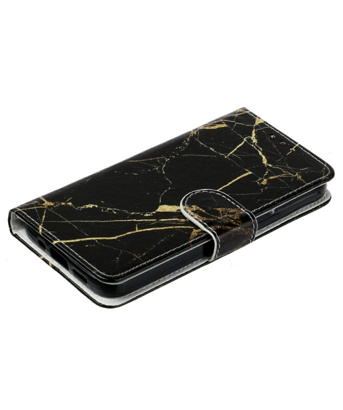 Housse Honor Magic 7 Lite | Black Gold Marble