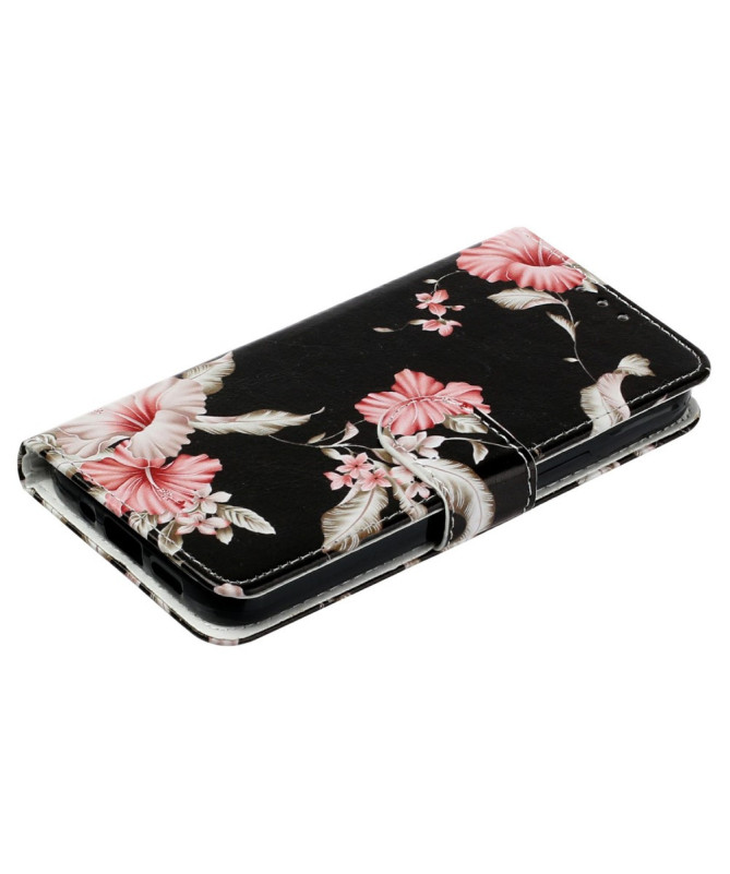 Housse Honor Magic 7 Lite | Hibiscus Noir