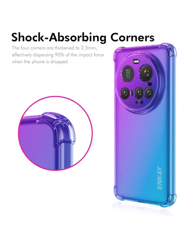 Coque Xiaomi 15 Ultra Transparente Bicolore