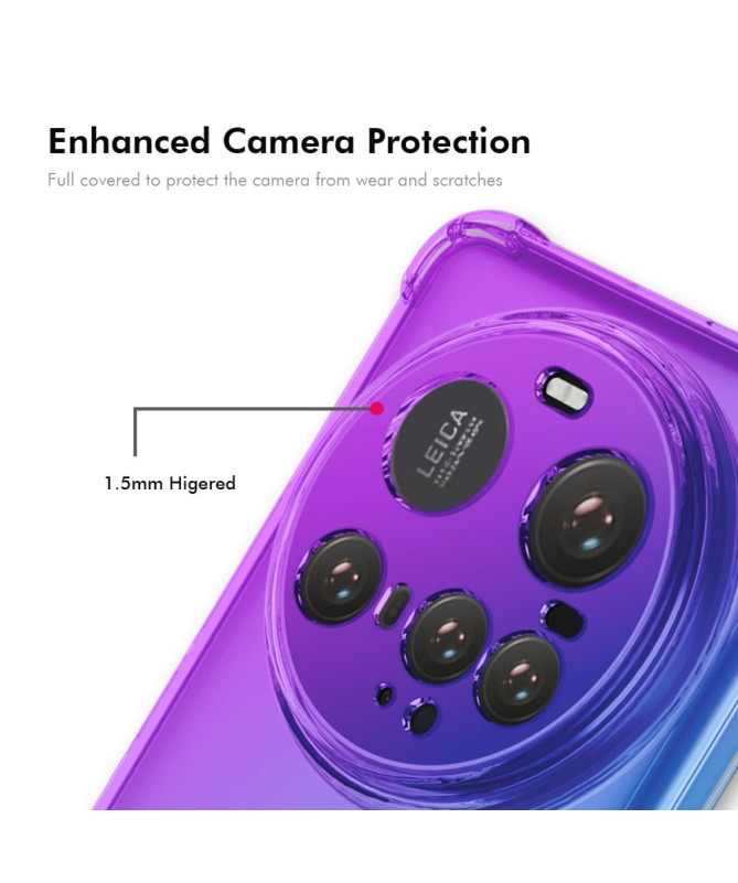 Coque Xiaomi 15 Ultra Transparente Bicolore