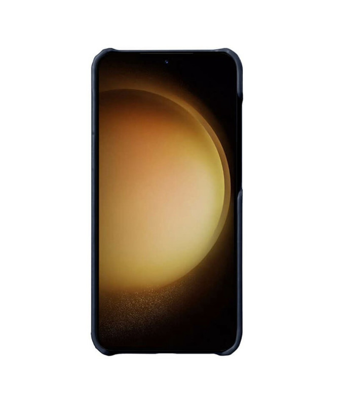 Coque Samsung Galaxy S25 Plus Cuir Véritable Compatible MagSafe