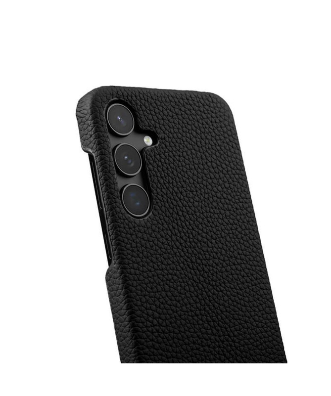 Coque Samsung Galaxy S25 Cuir Véritable Compatible MagSafe