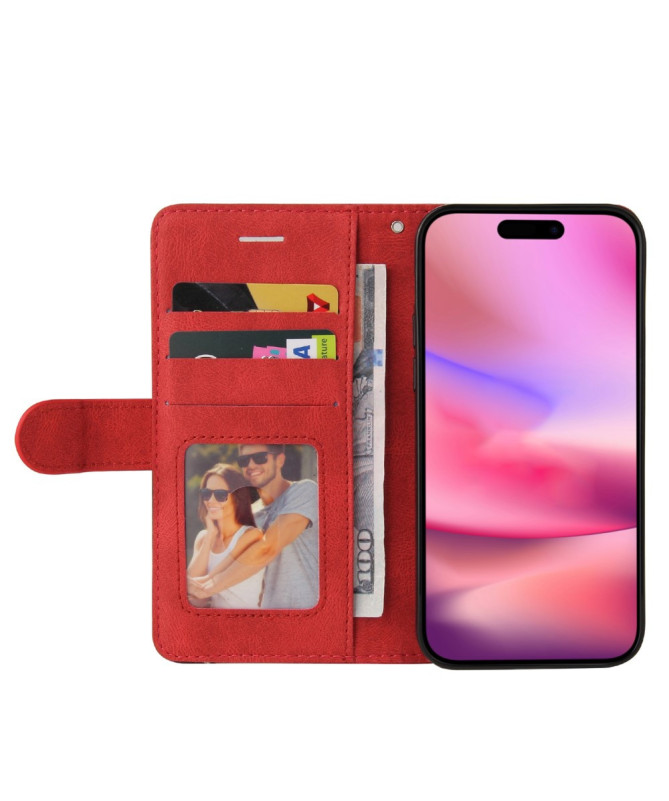 Housse iPhone 16 Bicolore artistique