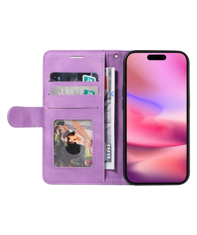 Housse iPhone 16 Bicolore artistique