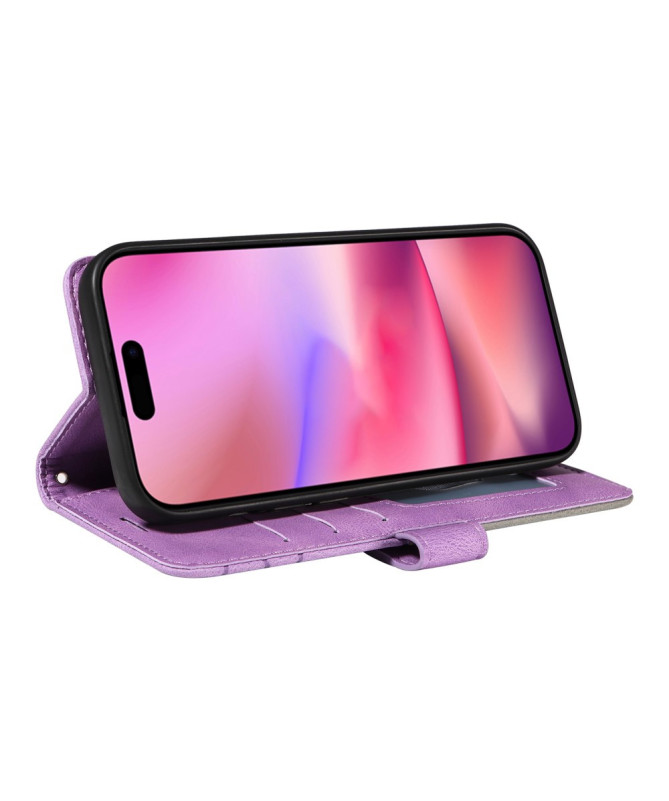 Housse iPhone 16 Bicolore artistique