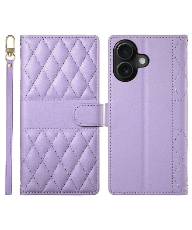 Housse iPhone 16 | Matelassé Luxe