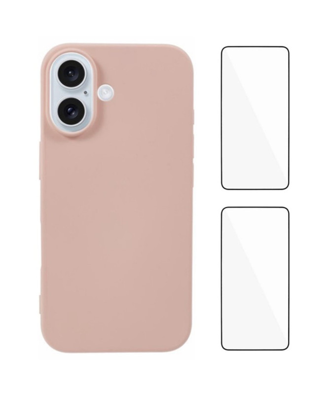 Coque iPhone 16 | Phantom Shield + 2 Vitres