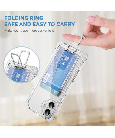 Coque iPhone 16 | Transparente, renforcée et support Transparent - photo 14