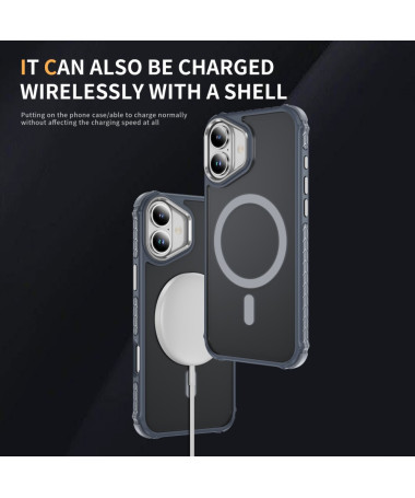 Coque iPhone 16 | Magnétique, résistante et ultra-pratique Gris - photo 19