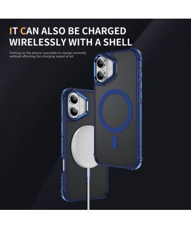 Coque iPhone 16 | Magnétique, résistante et ultra-pratique Bleu marine - photo 25